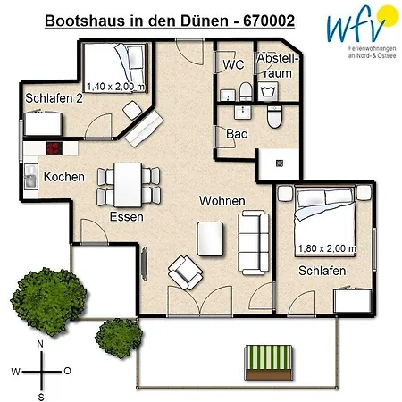 Bootshaus In Den Duenen - 5 - 